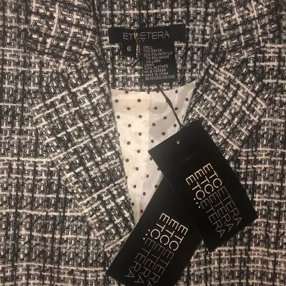 Etceterra skirt suit ! Size 6 NWOT - Picture 6 of 8